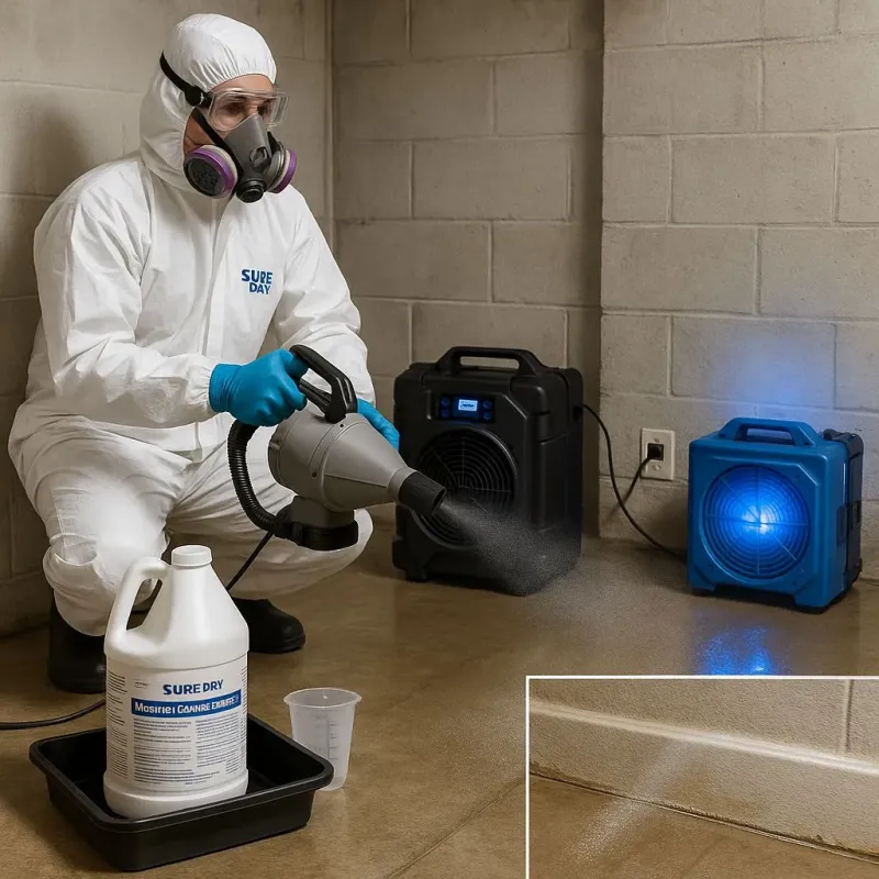 Sanitization and Odor Removal process in Tiffin, IA