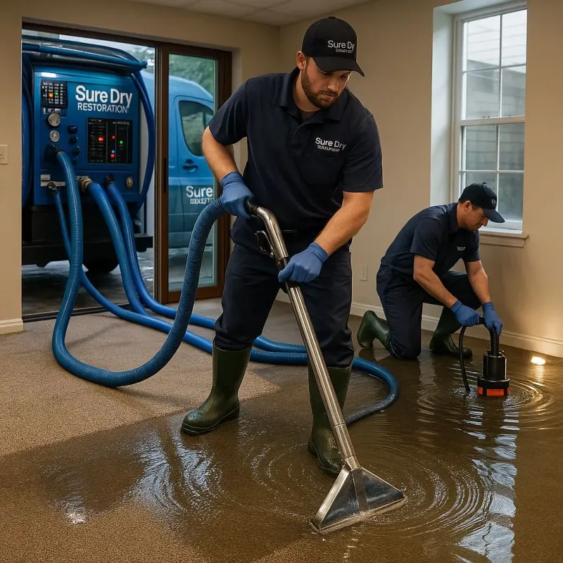 Water Extraction and Removal process in Tiffin, IA